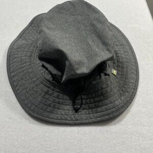 Solar Escape Bucket Boonie Hat Adult One Size Gray Hiking Camp Beach UV Explorer